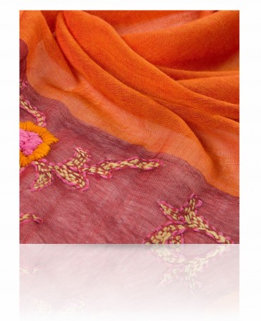 Палантин Женский ZW.EMB/RUST.OR